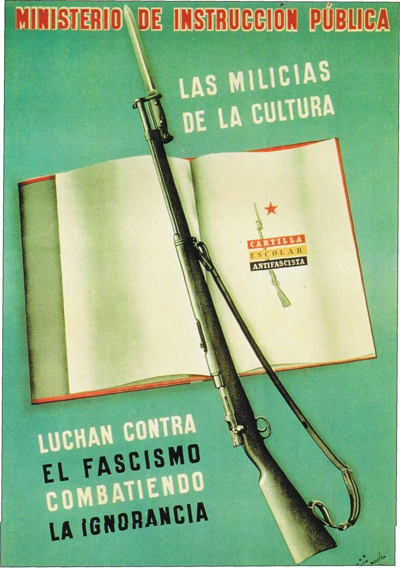 The world around war 79 'The cultural militias fight against fascism by combatting ignorance.