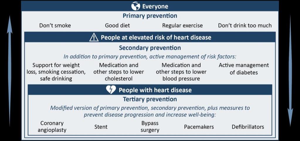 Annex 1 Prevention models from public health In 1957, the Commission on Chronic Illnesses was formed to bring order, cohesion, and direction to the many related but unintegrated efforts to prevent