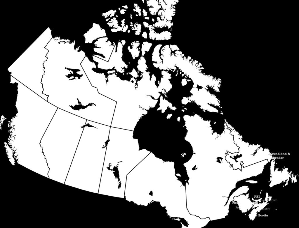 .. 8 Manitoba... 11 New Brunswick... 13 Newfoundland and Labrador.