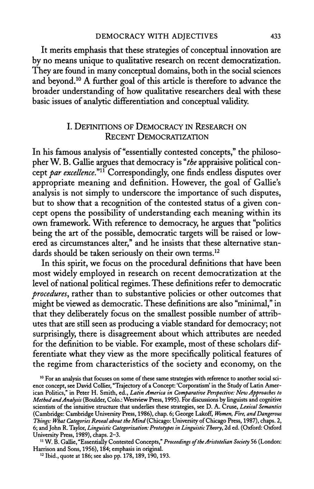 DEMOCRACY WITH ADJECTIVES 433 It merits emphasis that se innovation are no means by unique qualitative research on recent democratization.