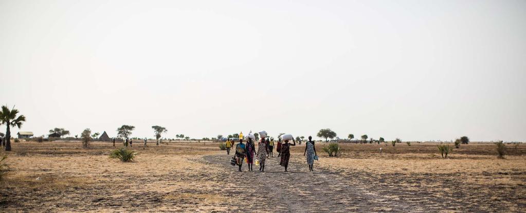 HELPING TO ASSIST AND PROTECT REFUGEES AND INTERNALLY DISPLACED PERSONS 26 In South Sudan, UNHCR works with South Sudan s Commission for Refugee Affairs and more than 20 national and international