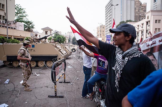 Egyptian Forces Threaten to Remove Pro Morsi Demonstrators [Getty Image News] Introduction The upcoming parliament would not be representative of all Egyptian people and won t have the ability to