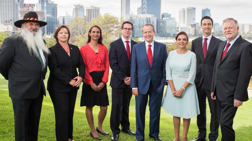 LABOR S NEW TEAM FOR WA WILL PUT PEOPLE FIRST From the day Bill Shorten became Leader, Labor s team has remained united, with a single-minded commitment to deliver those policies that put people