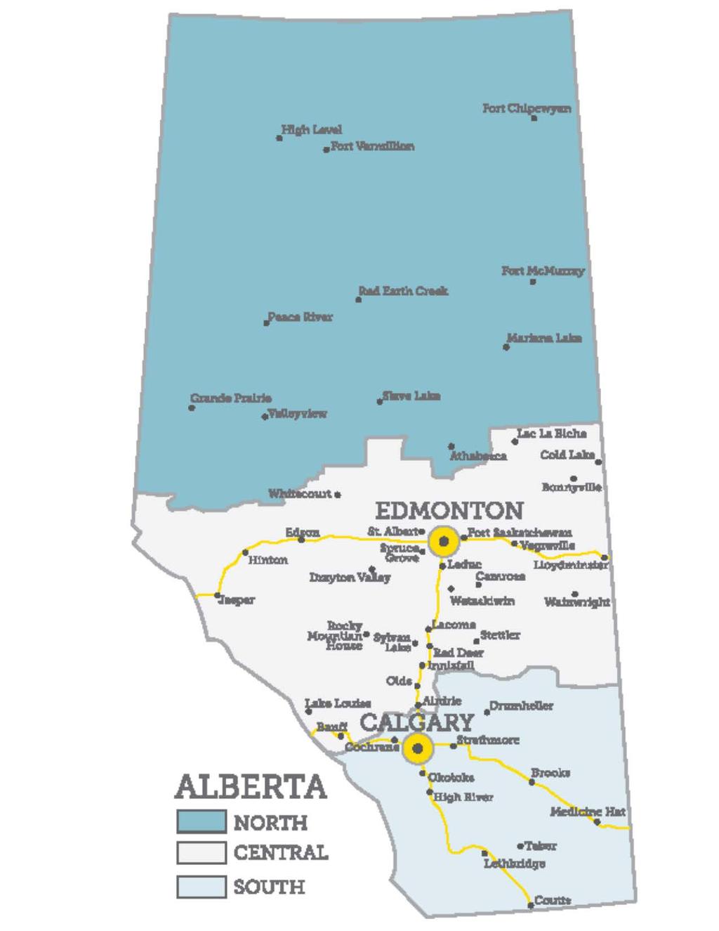 Schedule 1: ARPA Electoral Regions Alberta
