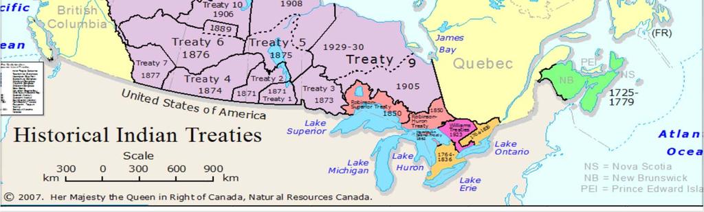 Treaty Areas are still