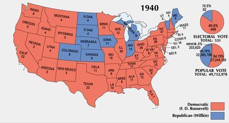FDR wins 3 rd Term What