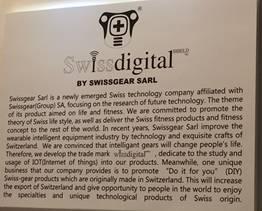 In addition, the prominent use of the phrase BY SWISSGEAR SARL