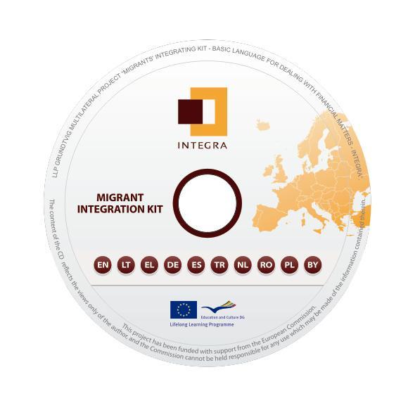 CD Migrant Integration KIT CD - Materials