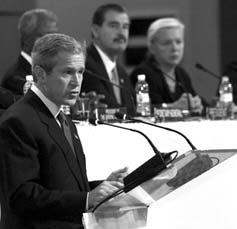 Chapter 3 Monterrey Summit 21-22 March 2002 United States of America President George W. Bush of the United States of America. Statement by His Excellency Mr. George W. Bush President of the United States of America 22 March 2002 Good morning.