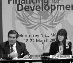 Financing for Development: Building on Monterrey Final Briefing by Executive Coordinator of the International Conference on Financing for Development and Conference Spokeswoman 22 March 2002