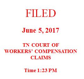 TENNESSEE BUREAU OF WORKERS' COMPENSATION IN THE COURT OF WORKERS' COMPENSATION CLAIMS AT MEMPHIS George Limberakis, Employee, v. Pro-Tech Security, Inc., Employer, and Everest National Insurance Co.