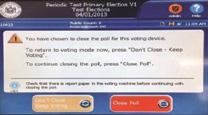 Scanner Inspector Job: Closing the Poll Site (continued) 5.