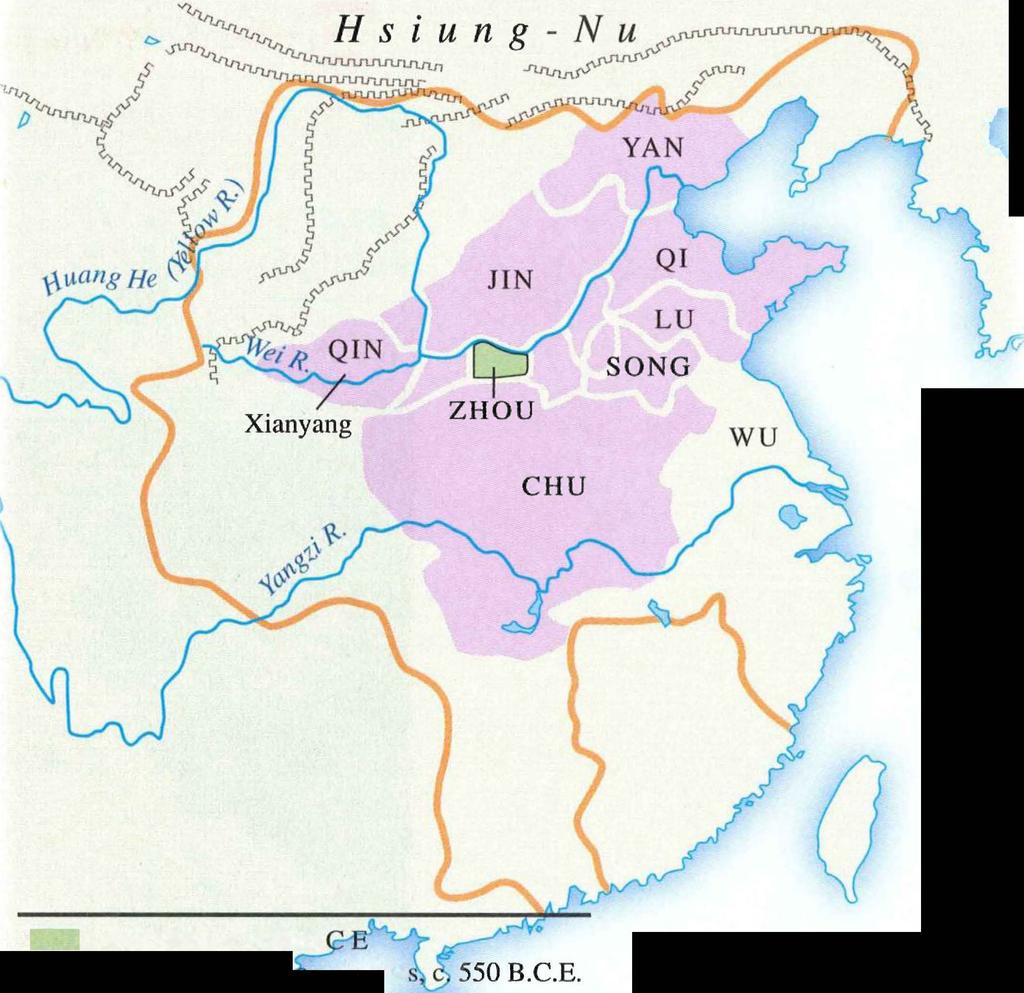 This is why the Zhou relied so heavily on the loyalty of regional supporters. Despite these circumstances, the Zhou actually heightened the cultural focus on the central government itself.