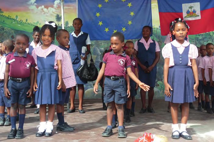 European Union School children in Port-au-Prince, Haiti European