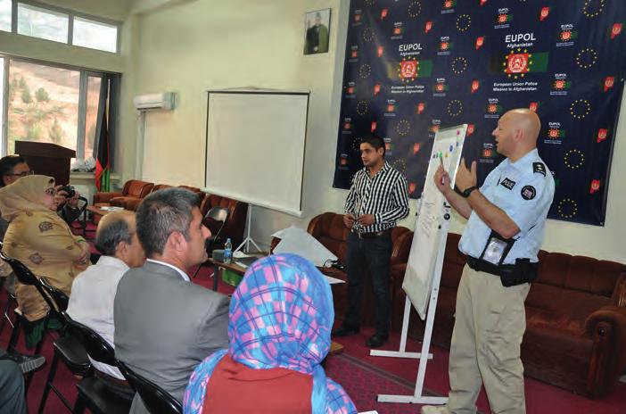 First Community Policing Course at the Police Staff College, Afghanistan