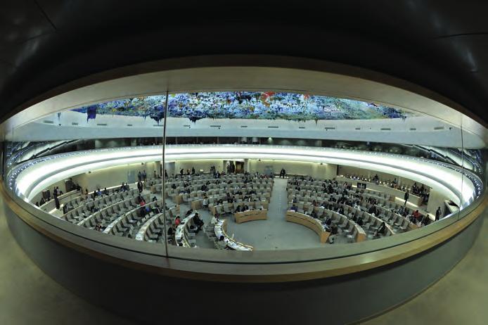 UN Photo/Jean-Marc Ferré A wide view of the 18th session of the UN Human Rights Council on 16
