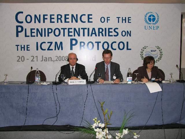 ICZM Protocol signed (Madrid, 21 Jan