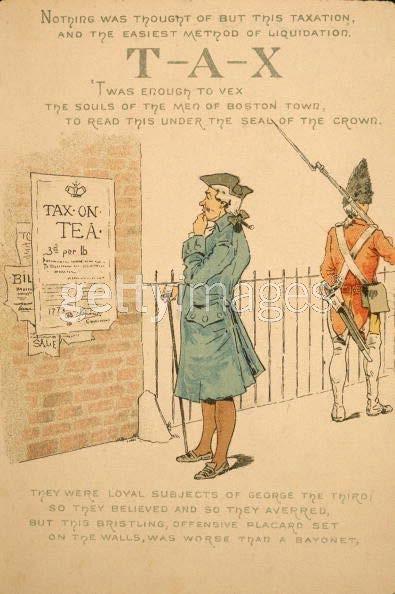 In May of 1773 the British Parliament gave the struggling East India Company a monopoly on the importation of tea to America.