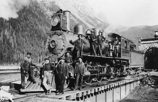 This photo shows railway workers in the 1890s, a few years after the railway was complete. First Nations and Canada s government wanted to avoid war.