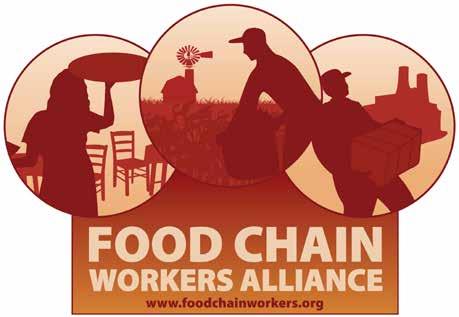 Brandworkers International CATA-the Farmworkers Support Committee Center for New Community Coalition of Immokalee Workers Farmworker Association of Florida Just Harvest USA International Labor Rights
