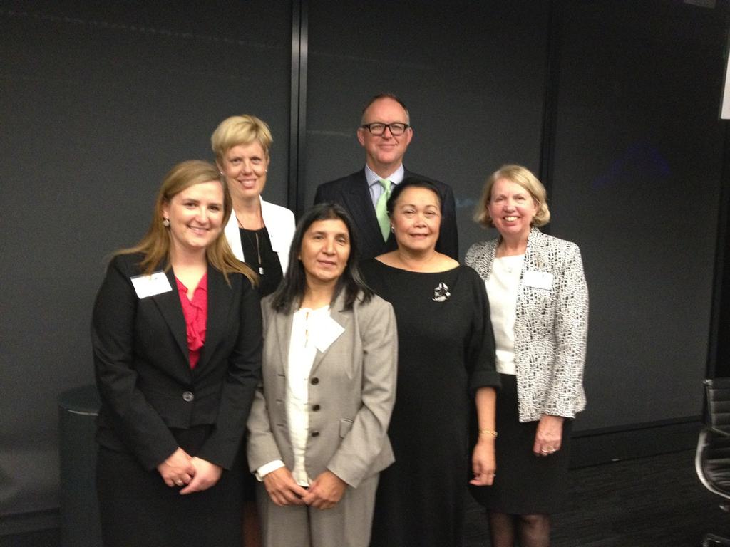 Participants at the Sydney Welcome Reception co-hosted by UN Women Australia, Allens Arthur Robinson and the Australian Human Rights Commission.