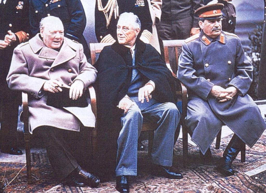 Prior to the end of WWII The Big 3 (remember who