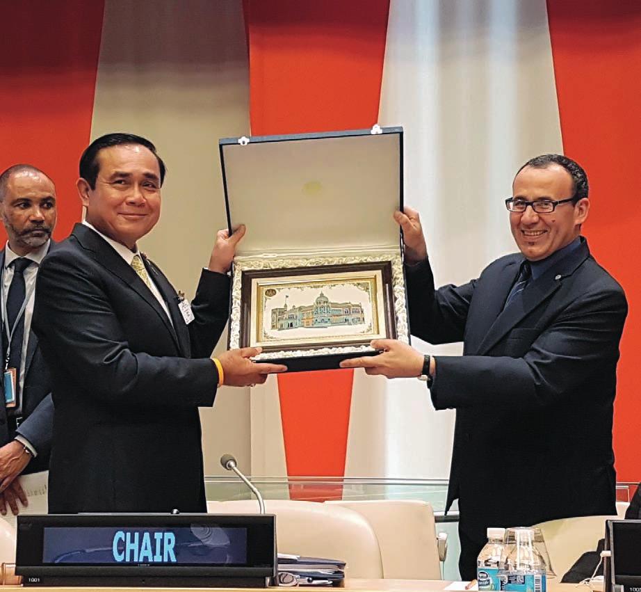 During 2016, under the most able leadership of Ambassador Virachai Plasai as Chair in New York, Thailand has earned the confidence of all the Member States by prevailing in a struggle which in many