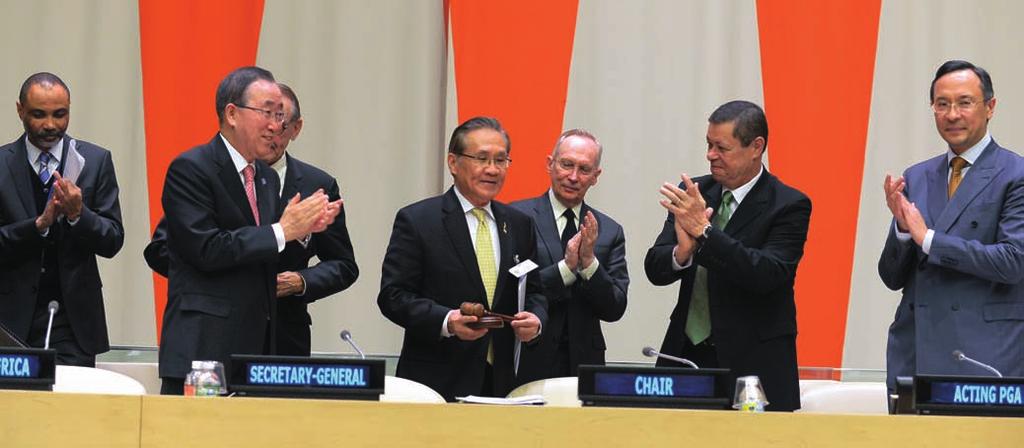 The Handover Ceremony of the Chairmanship of the Group of 77, 12 January 2016, New York H.E. Mr.
