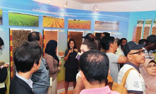 They also observe demonstrations on farming technique, organic fertilizer production, and rice milling demonstration. 1.