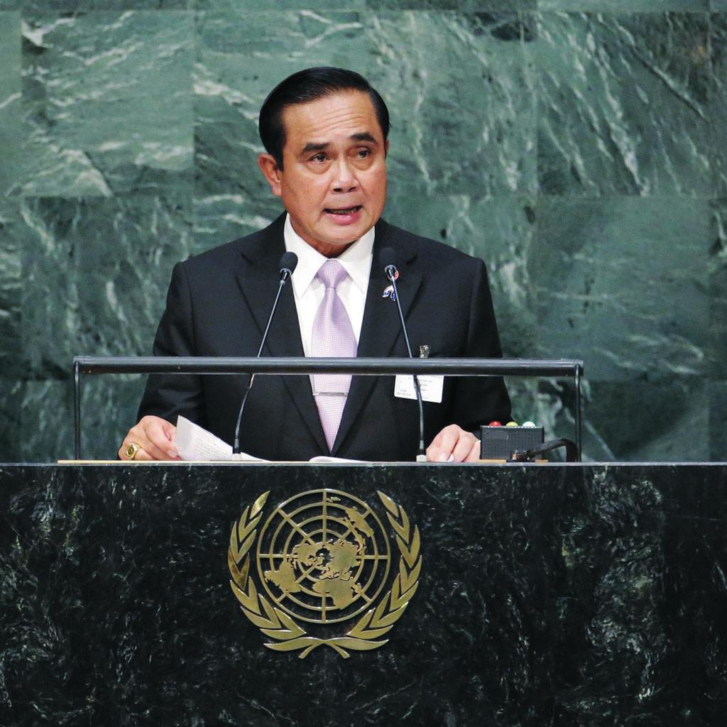 In January 2016, Thailand assumed the chairmanship of the Group of 77, the largest intergovernmental grouping in the United Nations system.