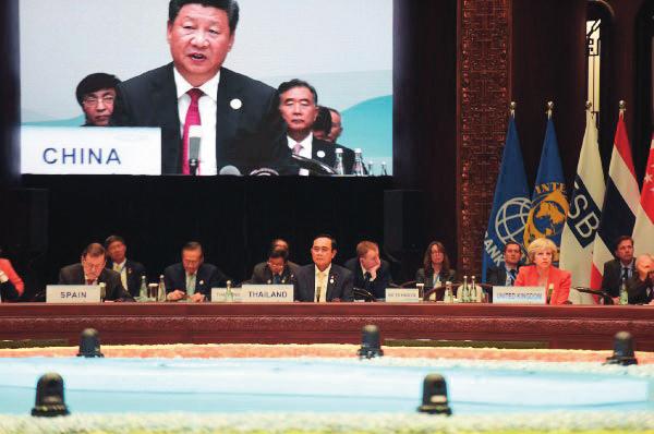 ), Prime Minister of the Kingdom of Thailand addressed the gathering at the G20