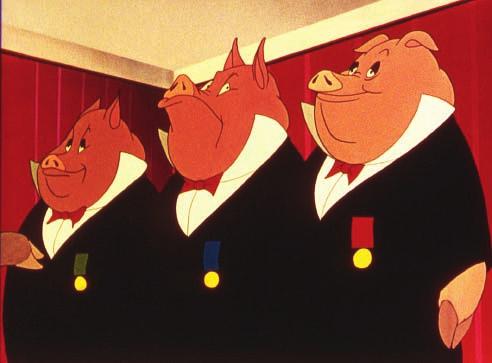 Figure 7-1 The animated film Animal Farm (1954) was based on British writer George Orwell s famous book by the same title.