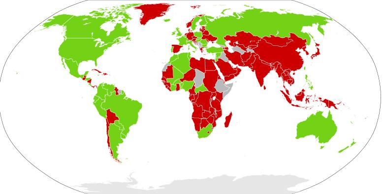 Countries recognizing dual citizenship, inaccurate Copyright The