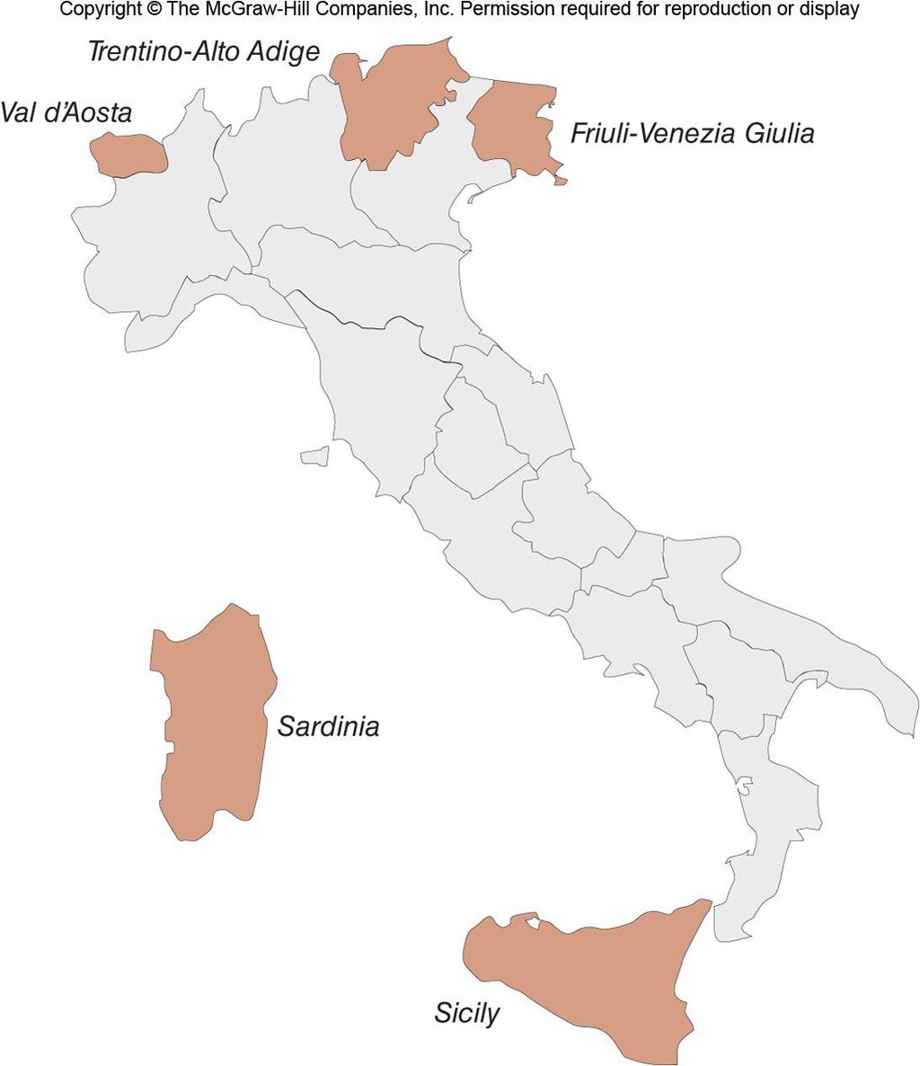Italy s Autonomous Regions Figures 11G.