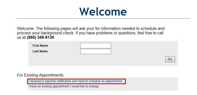 If you wish to cancel your appointment completely, please follow the instructions in the Cancelling an Appointment section above.