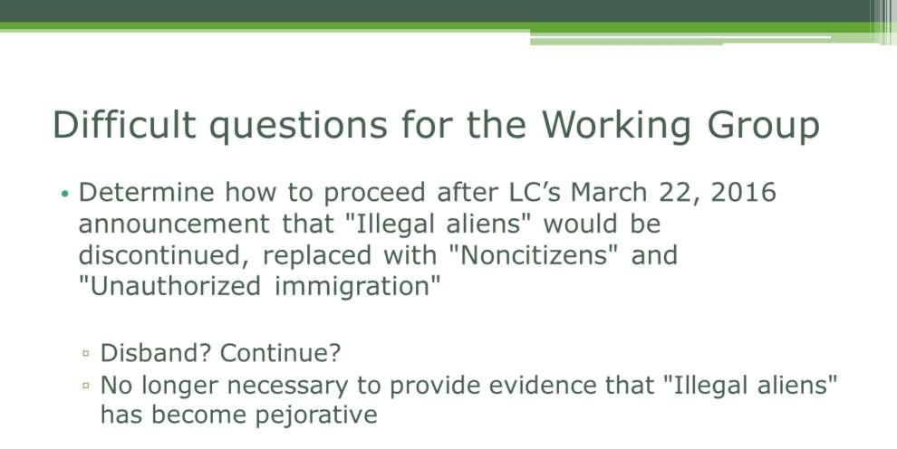 -Working Group was formed before the March 2016 announcement from LC -Some work had started, but not much -Still charged by SAC to investigate, write report, make recommendation -ALA resolution