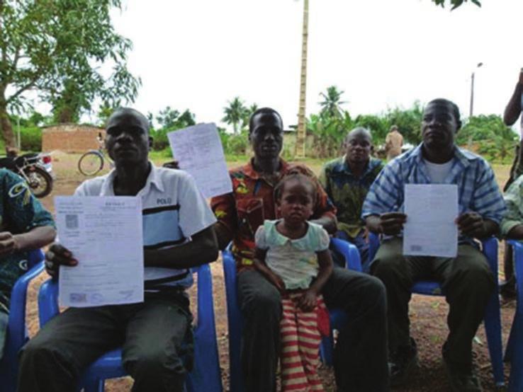 NEWS AND VIEWS Birth certificate opens the door to school in Côte d Ivoire This article is an adapted version of a UNHCR news story 26 SEPTEMBER 2013 GOYA, Côte d Ivoire, September 2013 Last week,