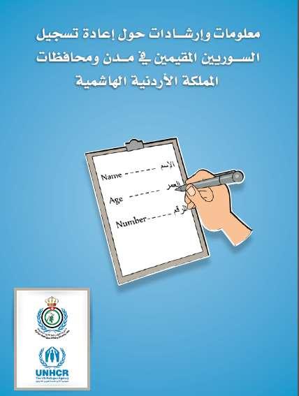 The exercise intends to ensure that each Syrian residing outside of camps is issued with a new identity document in order to access their legal entitlement to services such as health and education.