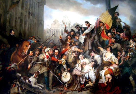Unit 8.4 The Belgian Revolt and Independence of 1830 1. Painting of the Belgian Revolution 2 Map of the NL in 1830 3. William I 4.