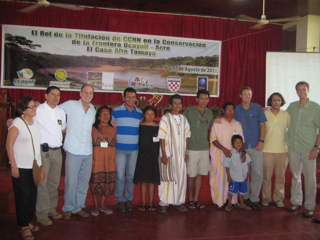water, forests and culture. Participating in IBC s workshops and events allowed me to interact directly with and interview several community leaders that travelled to Pucallpa.