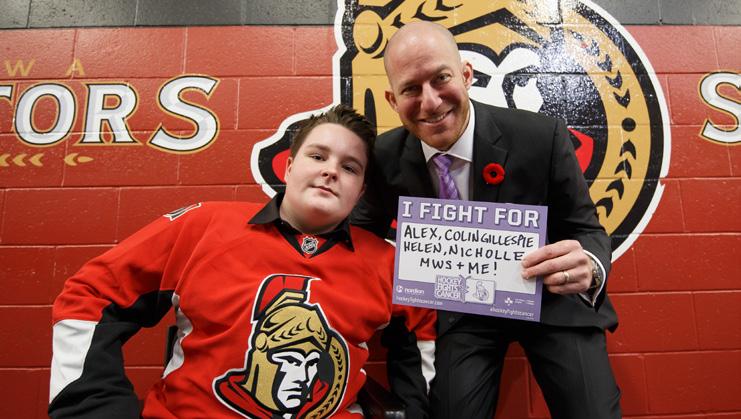 Quebec the opportunity to attend camp this summer. Since 2009, the Ottawa Senators Foundation has pledged more than $1.