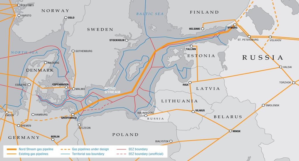 would be impossible to gauge the nature of Russian-EU relations over such a long period - making the potential geopolitical ramifications of the pipeline for the EU highly unpredictable.