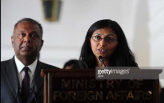 The OISL Report: Major Recommendations Comments of Assistant Secretary of State Nisha Biswal on August 26, 2015 H UMAN R IGHTS C OUNCIL 30 TH S ESSION The United States will sponsor a resolution on