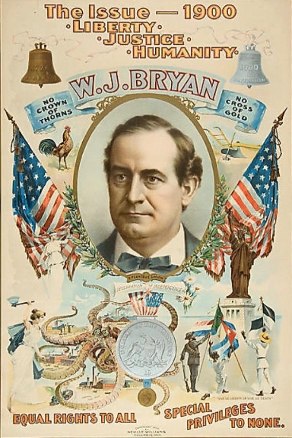 35 William Jennings Bryan (1860-1925) 35 A noted politician, populist and orator, he ran for President in 1896, 1900