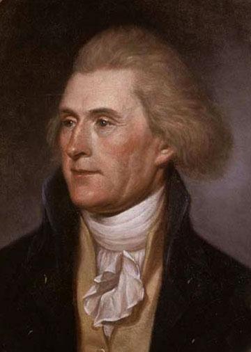 Thomas Jefferson born to wealth, champion of the common man I have sworn upon the altar of