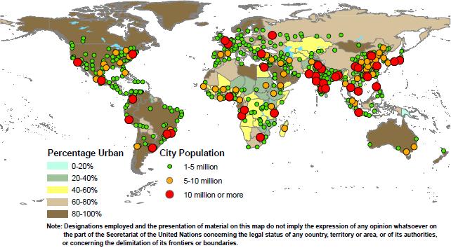 The Rise of the urban century 2030