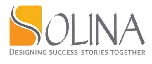 MISSION -VISION -CORE VALUES Mission: "Solina Group aspires to become a European leader in the food market and a worldwide key supplier within 3 main areas of excellence.