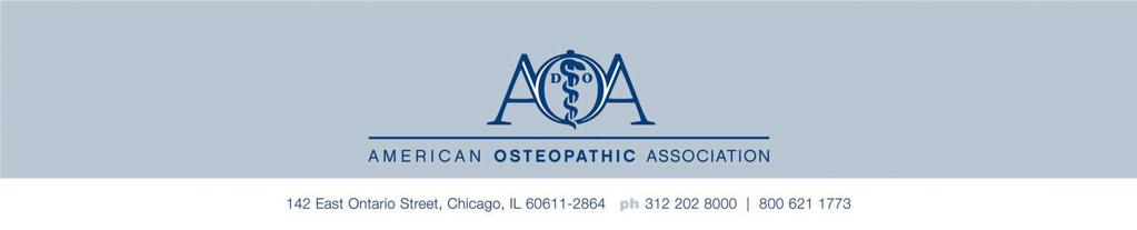 By-Laws of the American Osteopathic Board of