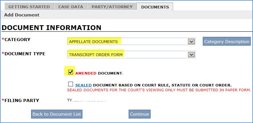 Transcript Request Form Verification Fill in the appropriate information on the Transcript Request Form Verification page. If you need to amend the county, do so using the county drop down.
