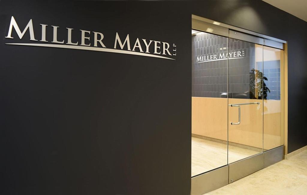 Miller Mayer LLP Ithaca Shanghai 215 East State Street, Suite 200 P.O. Box 6435 Ithaca, New York 14851 Level 29, Tower 1, Jing An Kerry Center No.